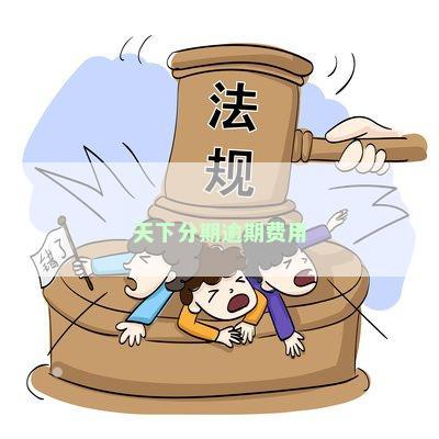 天下分期逾期费用