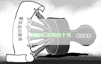 翼支付逾期四个月
