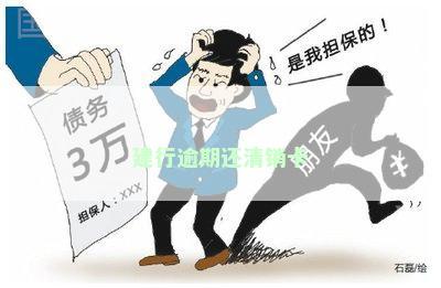 建行逾期还清销卡